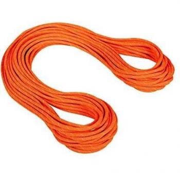 Mammut 9.8 mm Crag Dry Single Climbing Rope - Safety Orange, 70 m