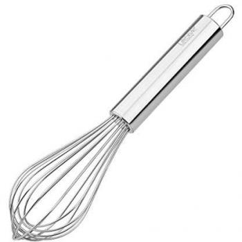 Batidor Manual de Acero Inoxidable 25cm - Utensilio Profesional para Mezclar y Batir