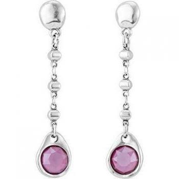 PENDIENTES UNO DE 50 DESEO BAÑADOS EN PLATA PEN0615RSAMTL0U