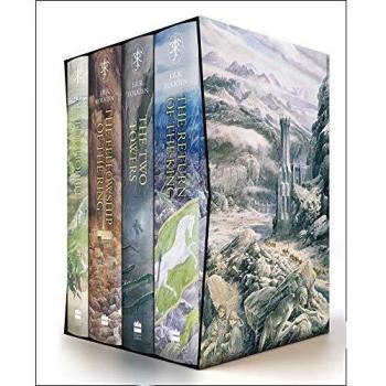 Conjunto de Libros El Hobbit y El Señor de los Anillos - Edición Ilustrada en Tapa Dura por J. R. R. Tolkien