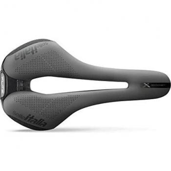 Sillín Selle Italia Flite Boost X-cross Ti365 Superflow con tecnología Superflow, diseño ergonómico, railes de titanio Ti365, acolchado ligero y resistente al agua, ideal para ciclismo de montaña y carretera
