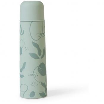 Termo de Acero Inoxidable para Bebidas Frías o Calientes 500 ml Verde Caza SARO