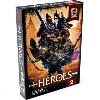 Aventura Z: Vol. 2 Héroes - Juego de Mesa Narrativo Zacatrus - Dimensiones 22x3x16 cm