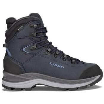 Lowa Women's Nubuck GTX Ankle Hiking Boots - Navy