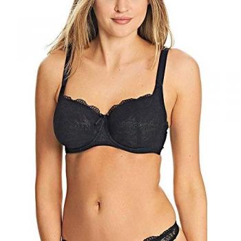 Freya Women's Fancies Underwired Balcony Bra - Black - Size 30K, J-O Cup