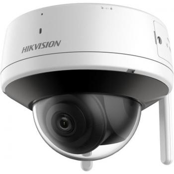Cámara Domo Fija Hikvision 4MP WiFi Exterior con Audio Bidireccional IP67
