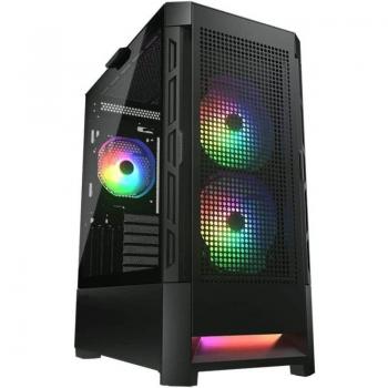 Cougar AirBlader Mid-Tower RGB Cristal Templado USB 3.0 Negra