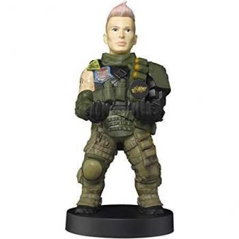 Cable guy Battery, soporte de sujeción y carga para mando de consola y smartphone de con personaje favorito con licencia de Call of duty. Producto con licencia oficial. Exquisite Gaming