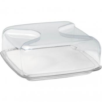 Guzzini Quesera cuadrada 'Gocce' 25,5 x 25,5 x h11,5 cm
