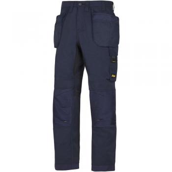 Pantalones de Trabajo Snickers 6201 para Hombre con Bolsillos Azul Marino 39 30