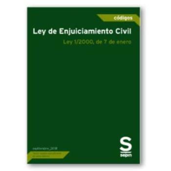 Ley de Enjuiciamiento Civil: Ley 1/2000, de 7 de enero