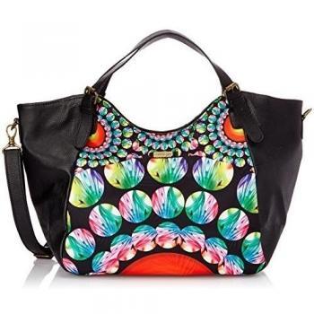 Desigual Bols Amanecer Rotterdam - bolso para mujer, color blue