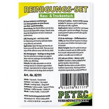 PETEC Toallitas para limpieza de las manos