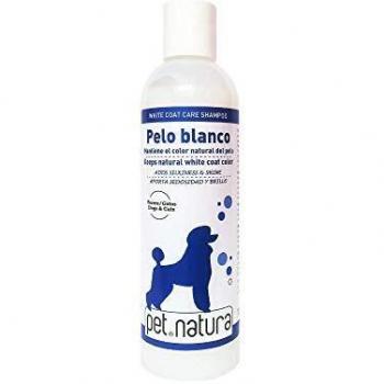 PetNatura Champú Pelo Blanco 250 ML. para Perros y Gatos