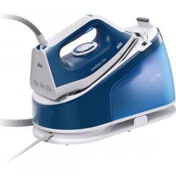 Centro de planchado Braun CareStyle 1 Pro IS1512BL, 2200 W, 380 g/min, 6 bar, Cerámica, Azul