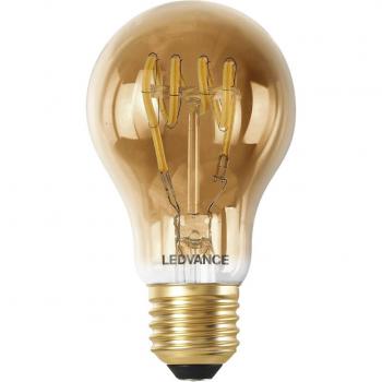 Bombilla LED E27 6W Regulable SMART+ WiFi Classic Oro 822-850, 470 Lúmenes, Temperatura de Color Ajustable (2200K a 5000K), Ángulo de Haz de 320