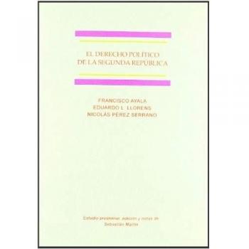 El derecho político de la Segunda República