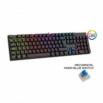Teclado Mecánico Gaming BlackFire BFX-501 LED para PC