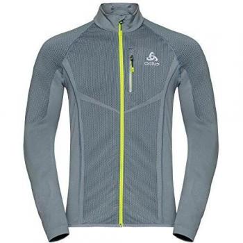 Odlo Velocity - Chaqueta para Hombre, Unzutreffend, Chaqueta Velocity, Hombre, Color Tradewinds - Bering Sea, tamaño Small