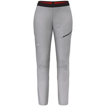 Pantalón Largo Salewa Pedroc 2 Durastretch Light para Mujer - Gris Claro - Talla XXL