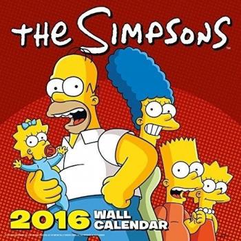The Official the Simpsons 2016 Square Calendar