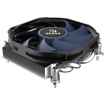 Akasa Alucia H4i Low-Profile CPU Cooler for Intel with 92mm Fan and 4-Copper Heatpipes