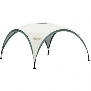 Cenador de Eventos Coleman XL, Carpa Robusta para Jardín y Camping con Protección Solar SPF 50+, Poliéster Blanco