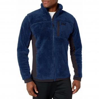 Helly Hansen Juell Pile Jacket Chaqueta, Hombre, 603 North Sea Blue, L