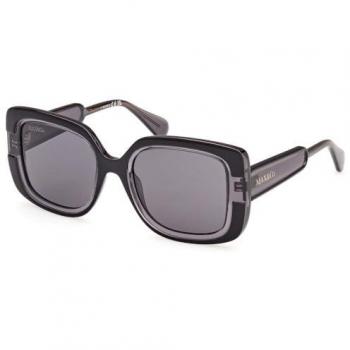 Max & Co Oversized Sunglasses MO0096 Shiny Black 52mm