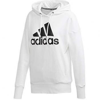 adidas W Bos Long HD Sudadera, Mujer, White/Black, L