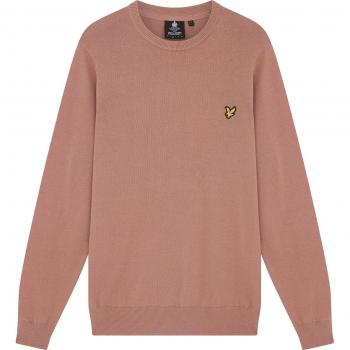 Lyle & Scott Men's 100% Cotton Round Neck Sweater