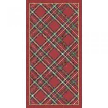 Alfombra de Vinilo Antideslizante Wales Roja 40x78 cm, Lavable y Resistente al Calor para Pasillo, Cocina y Salón