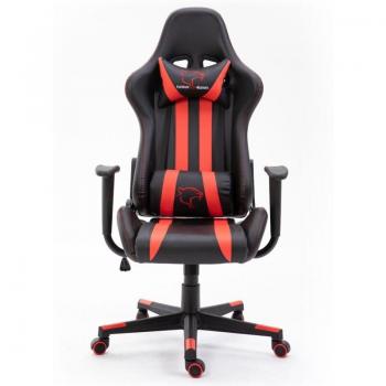 Silla Gaming FG33 Roja Ergonométrica con Soporte Lumbar