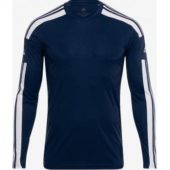 Camiseta de fútbol Adidas Squadra 21 manga larga azul para hombre