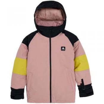 Chaqueta con capucha Burton Hart rosa negro niña - XL