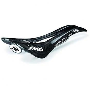 Smp Sillín Carbon Lite Raíles INOX Color Negro