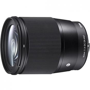 Sigma 402965 16 mm F1.4 DC DN Contemporary Sony E Lens - Black