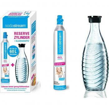 Sodastream Botella para bebida carbonatada + Cargador carbonatador