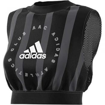 adidas W SP Tank Top Sin Mangas, Mujer, Negro/Grisei, 2XS