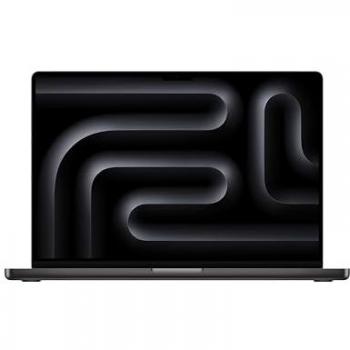 Laptop Apple MacBook Pro 16 M4 Pro, CPU 14 núcleos, GPU 20 núcleos, 24 GB RAM, 512 GB SSD, Color Negro Espacial