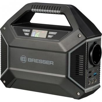 Kit de Batería Portátil 155W con Panel Solar Cargador Portátil 40W Bresser