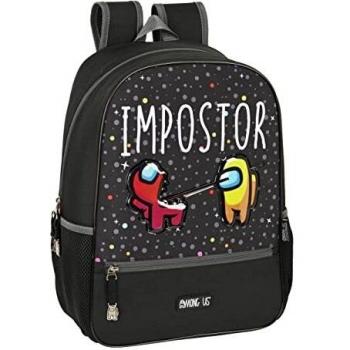 Safta-642196180 Mochila, Color Negro, 30cm x 14cm x 40cm