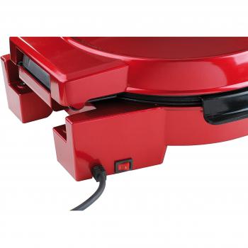 Domoclip DOC118 - Plancha eléctrica, color rojo