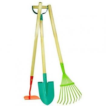 Gran Set de Herramientas de Jardinería Infantil con Gants y Tablier - Vilac