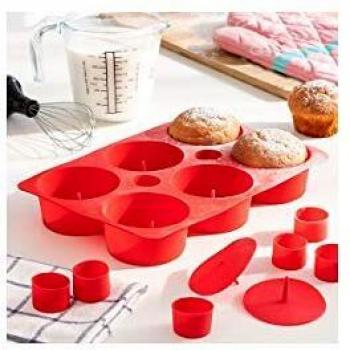 Molde de Silicona para Cupcakes Tasty American