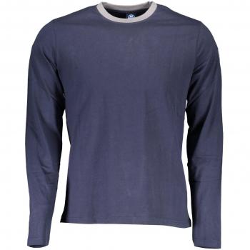 North Sails Chic Blue Contrast Detail Long Sleeve Tee - XXL