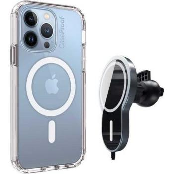 CaseProof MagSafe Wireless Magnetic Charger with Car Mount