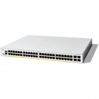 Cisco Catalyst 1200-48P-4G Smart Switch 48 Port GE PoE 4x1GE SFP Limited Lifetime Protection (C1200-48P-4G)