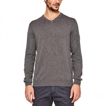 ESPRIT 997ee2i801, Suéter para Hombre, Gris