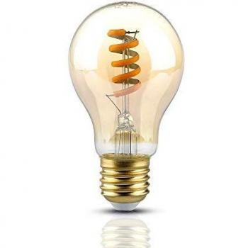 Bombilla LED Filamento Ámbar 4W E27 2200K V-TAC
